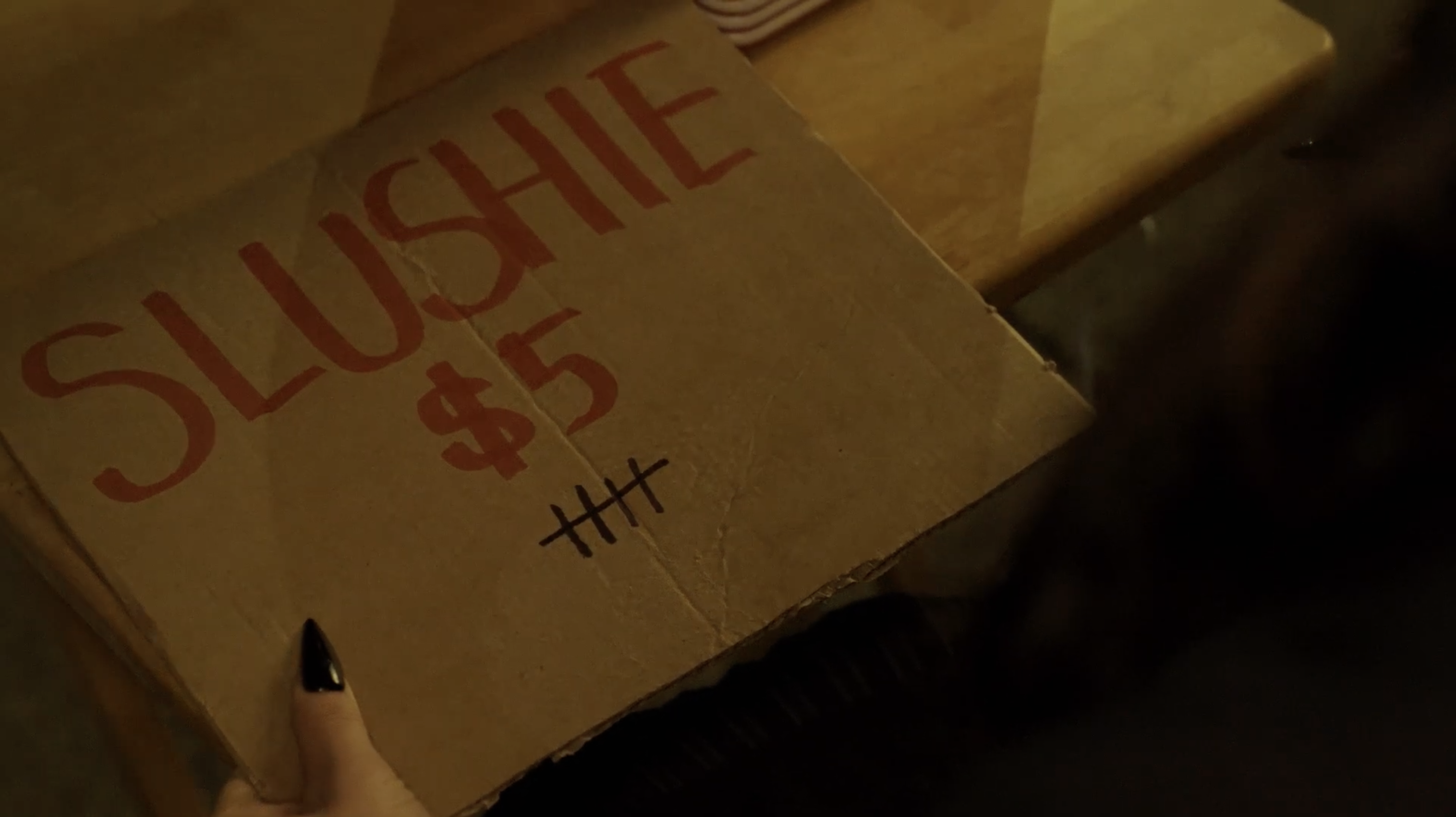 Still from Bloody Slushie